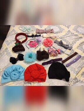 Girls- Mixed Headbands & Hair Accessories (20ct)